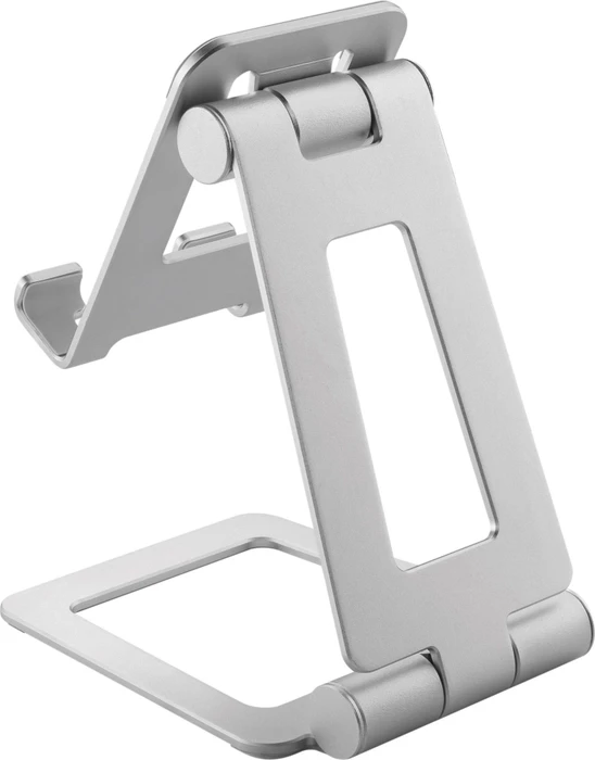 InLine Smartphone & Tablet Halter Aluminium, Tablet-Stand bis 10", faltbar