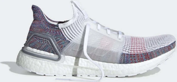 adidas Ultraboost 19 ftwr white/crystal white/blue (Herren)