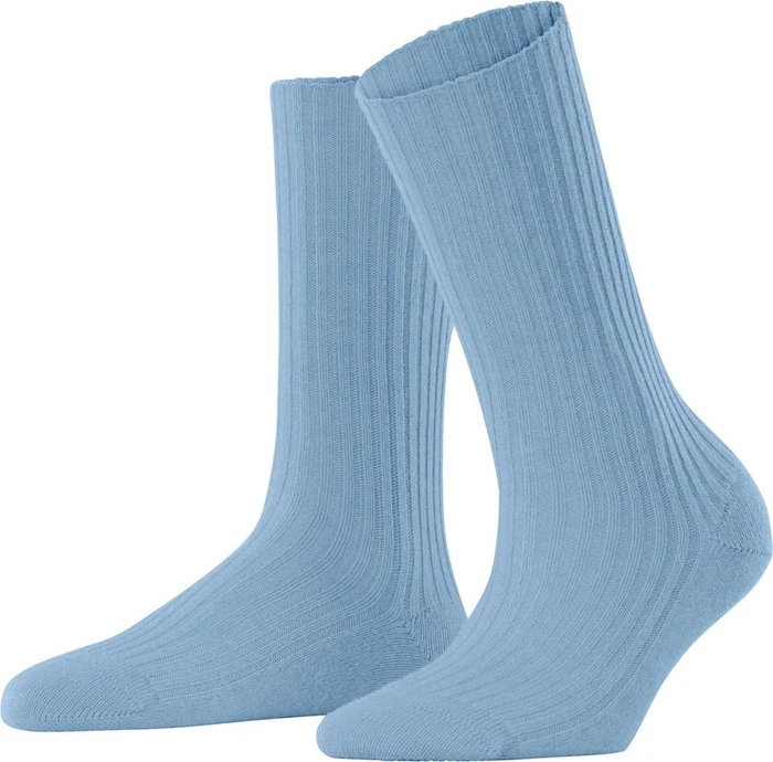 Falke Cosy Wool Boot Socken airy blue (Damen)