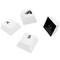 Glorious GPBT Basics Keycaps, Kunststoff (PBT), Classic White, weiß, 130 Tasten, ANSI-US Vorschaubild
