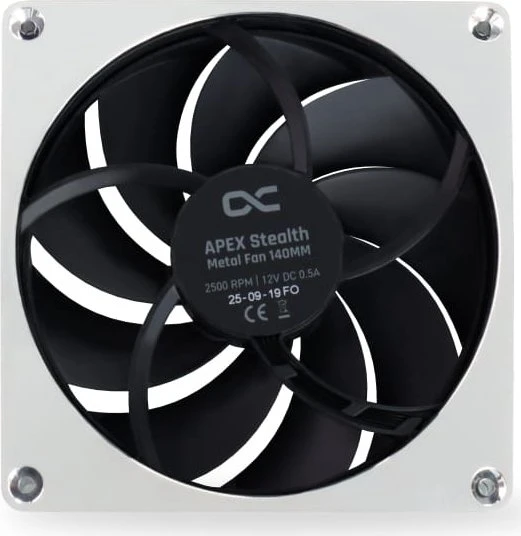 Alphacool Apex Stealth Metall Chrome 2500rpm, 140mm