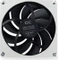 Alphacool Apex Stealth Metall Chrome 2500rpm, 140mm Vorschaubild