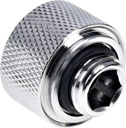 Alphacool Eiszapfen Rohranschluss G1/4" auf 16/10mm, verchromt, 6er-Pack