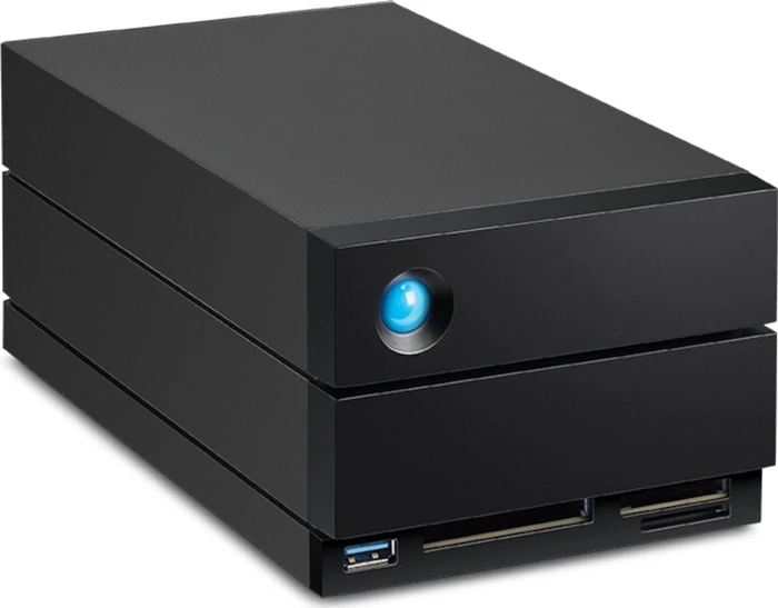LaCie 2big Dock 2022, 40TB, +Rescue, USB-C 3.0/Thunderbolt 3 / USB-C 3.1