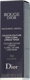 Christian Dior Rouge Metallic Dior Lippenstift N°760 Favorite Velvet Refill, 3.5g
