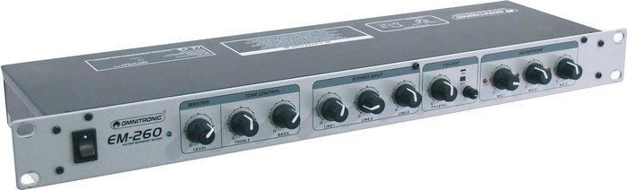 Omnitronic EM-260 silber