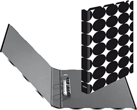 Herlitz maX.file Ordner 2-Ring mit Motiv, 80mm, A4, schwarze Punkte