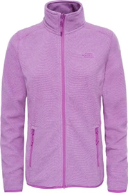 The North Face 100 Glacier Full Zip Funktionsjacke sweet violet stripe (Damen)