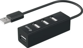 Equip 4 Port USB 2.0 Hub, USB-A 2.0 [Stecker] (128955)