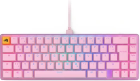 Glorious GMMK 2 Compact, 65%, rosa, LEDs RGB, Glorious Fox Linear, USB, DE