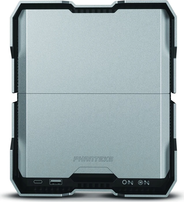 Phanteks Evolv Shift XT, silber, Mini-ITX