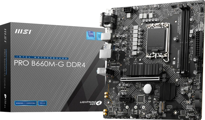 MSI PRO B660M-G DDR4 (Intel 1700)