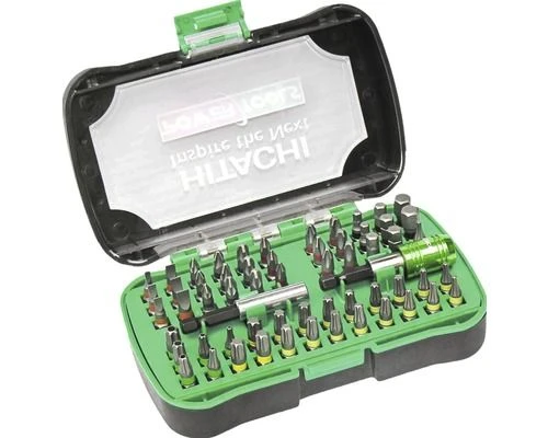 Hitachi Bitset inkl. Werkzeugbox, 32-tlg.