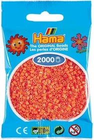 Hama Mini Beutel mit Perlen 2000 Stück Apricot