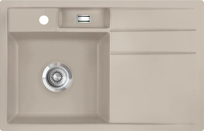 systemceram Bela 78 F Einbau Becken links fango