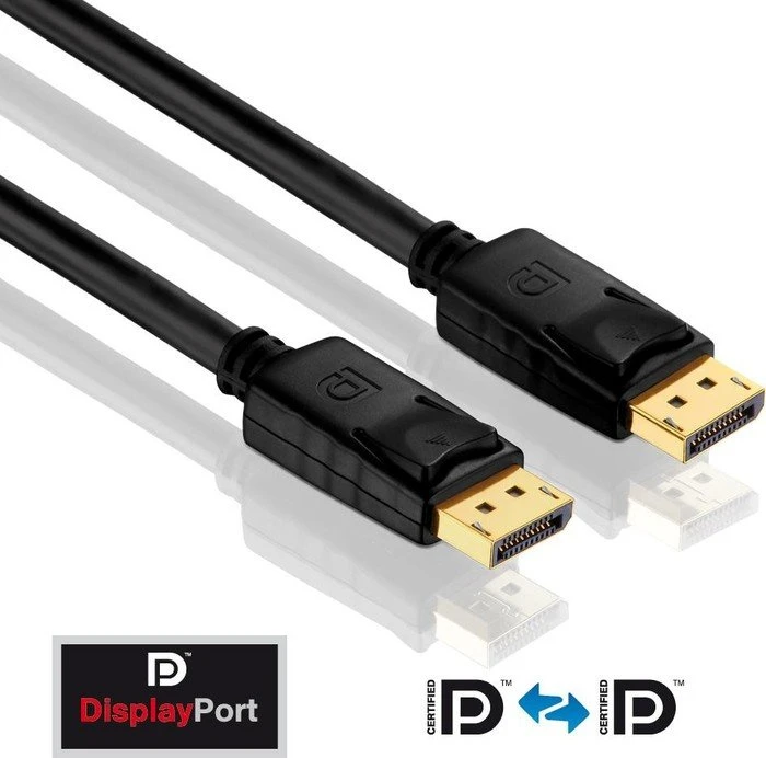 PureLink PureInstall PI5000 DisplayPort 1.2 Kabel schwarz, 1.50m