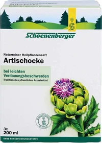 Salus Schoenenberger Artischocke Pflanzensaft, 600ml (3x 200ml)