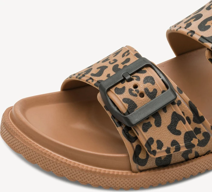 Tamaris Pantolette cognac leopard (Damen)