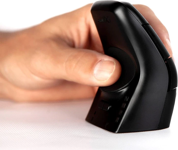 BakkerElkhuizen DXT 3 Precision Mouse Wireless, Vertikale Maus, USB