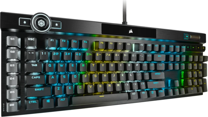 Corsair Gaming K100 RGB, Corsair OPX, USB, UK