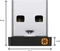 Logitech Unifying Receiver Pico, Funk-Empfänger, schwarz/orange Vorschaubild