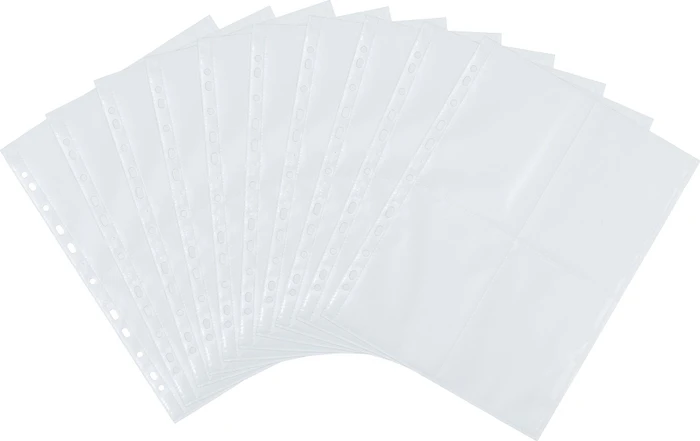 Herma Fotosichthüllen weiß, 100x150mm, hoch, 10 Stück