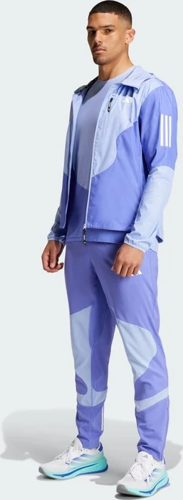 adidas Own The Run Colorblock Aeroready Laufshirt kurzarm semi cobalt blue/blue spark (Herren)