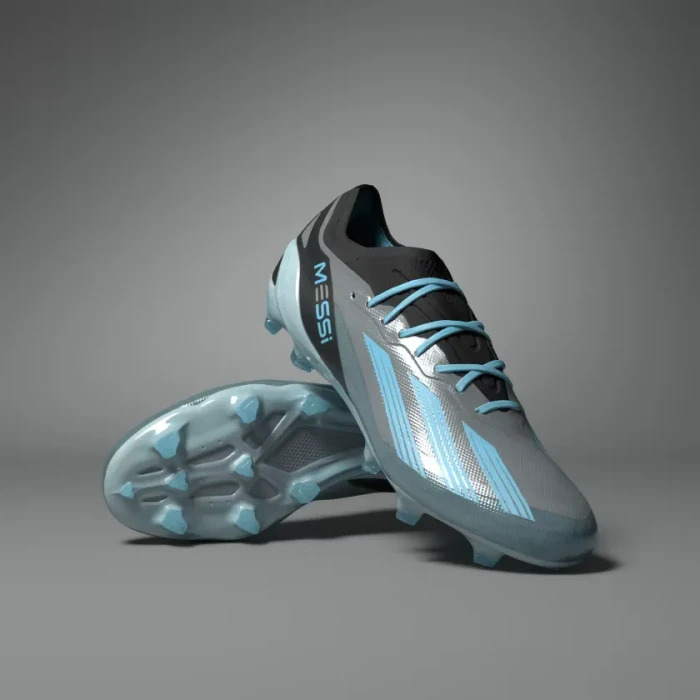 adidas X Crazyfast Messi.1 FG silver metallic/bliss blue/core black