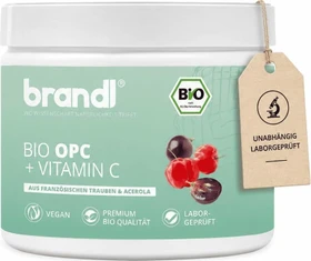 brandl OPC Traubenkernextrakt mit Vitamin C Kapseln, 120 Stück