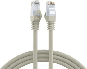 EFB Elektronik CCA Patchkabel, Cat6, U/UTP, RJ-45/RJ-45, 0.25m, grau