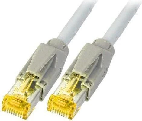 EFB Elektronik TM31 Dätwyler 7702 Patchkabel, Cat7/Cat6a, S/FTP, RJ-45/RJ-45, 7.5m, grau
