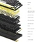 Akko MOD 007B HE, Black & Silver, LEDs RGB, hot-swap, Cream Yellow Magnetic, USB/Bluetooth, DE Vorschaubild