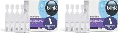 AMO Blink Intensive Tears Augentropfen, 8ml (20x 0.4ml)