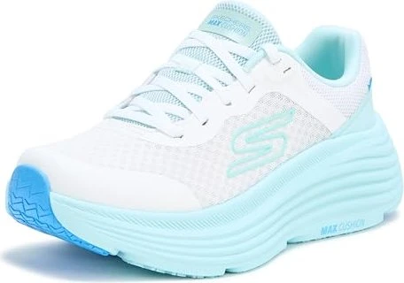 Skechers Max Cushioning Endeavour white/light blue (Damen)