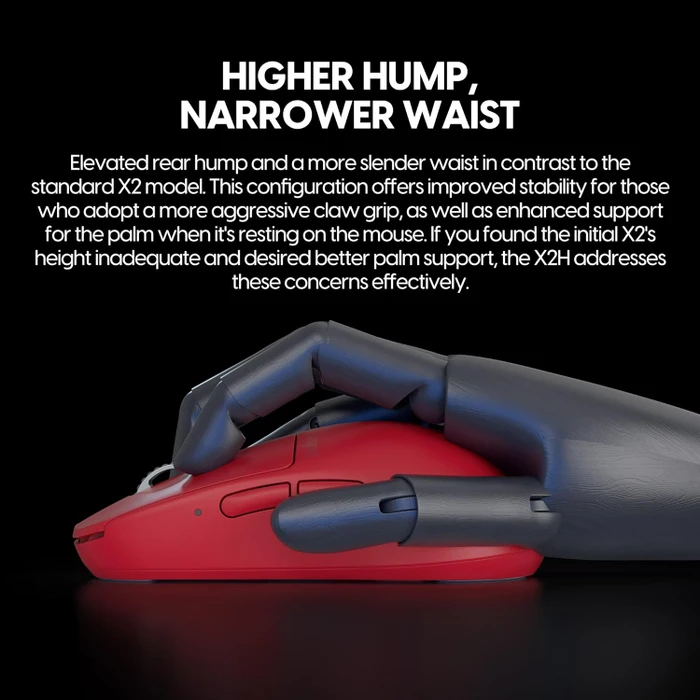 Pulsar Gaming Gears X2H eS Wireless Red Edition, USB