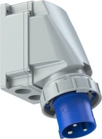 PCE CEE-Wandgerätestecker 63A 3p 6h IP67 POWER TWIST