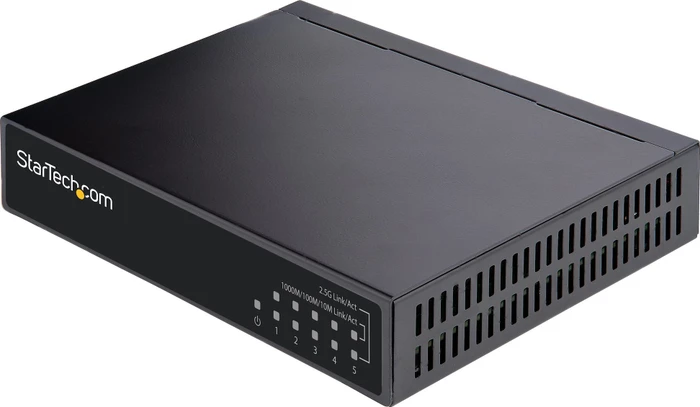 StarTech DS52 Desktop 2.5G Switch, 5x RJ-45