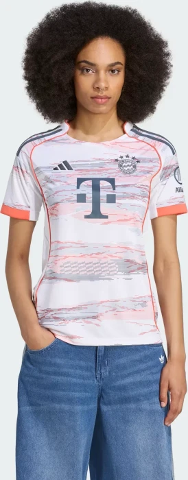 adidas FC Bayern München 2025/2026 Auswärtstrikot kurzarm (Damen)