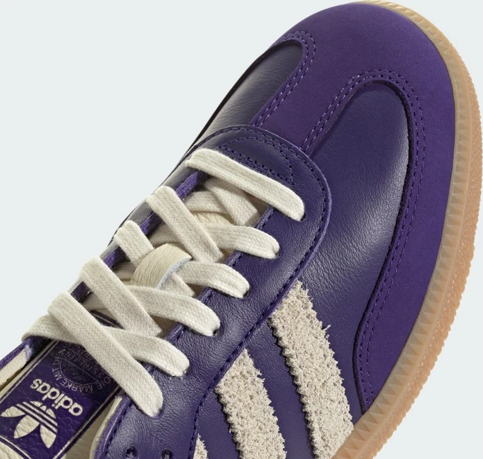 adidas Samba OG collegiate purple/cream white/gum