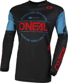 O'Neal Element Brand Trikot langarm schwarz/blau (Herren)