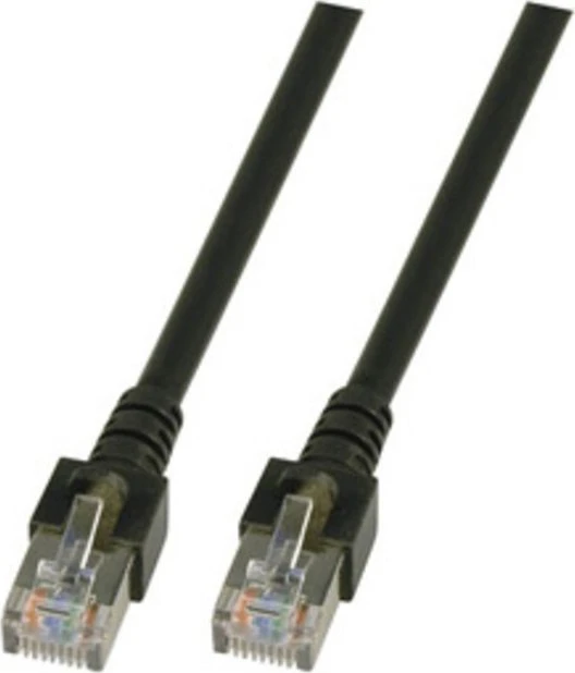 goobay Patchkabel, Cat5e, F/UTP, RJ-45/RJ-45, 25m, schwarz