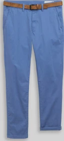 Tom Tailor Chino mit Gürtel Hose blau (Herren)