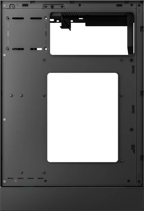 DeepCool CH170 Plus, schwarz, Glasfenster