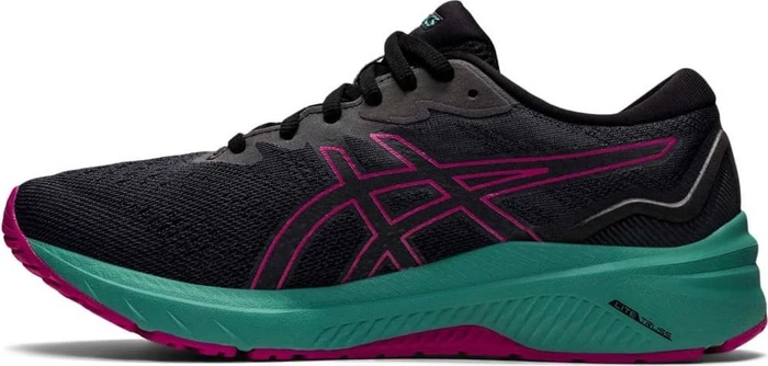 Asics GT-1000 11 GTX black/fuchsia red (Damen)