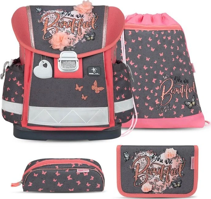 Belmil Classy Schultaschen-Set 4-tlg.