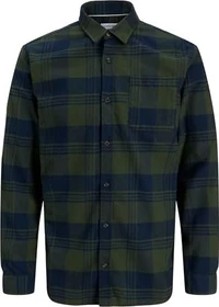 Jack & Jones Regular Fit Hemd langarm duffel bag (Herren)