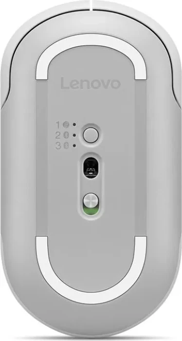 Lenovo 700 Multi-Device Wireless Silent Mouse, Seashell, USB/Bluetooth