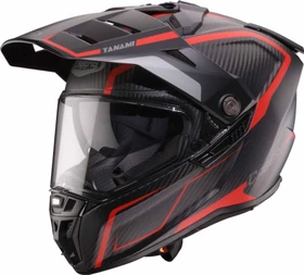 Caberg Tanami Carbon Gravity Q8 matt schwarz/rot