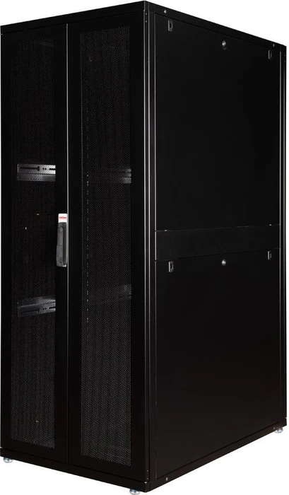 Roline / Secomp Pro Serie 19" Serverschrank 42HE, montiert, Gitternetztür, IP20, RAL 9005, 1200mm tief