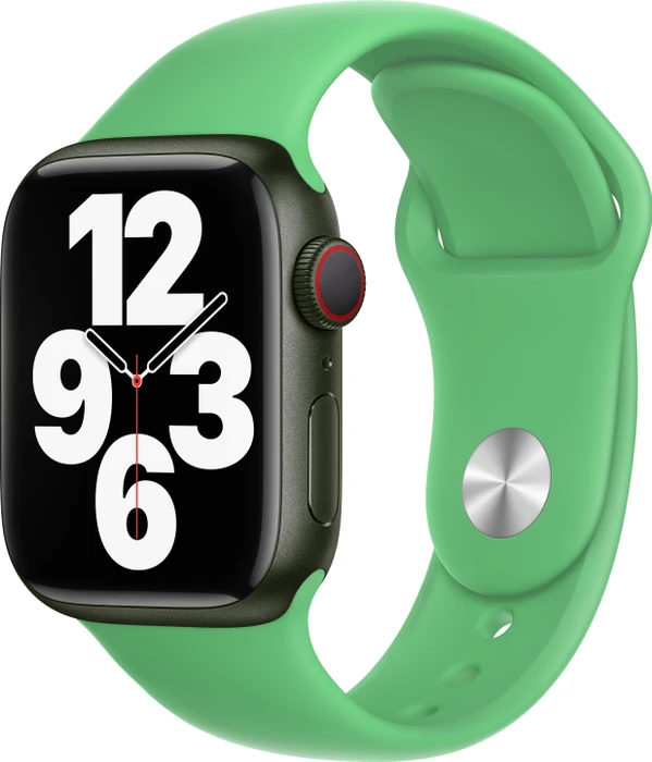 Apple Sportarmband Regular für Apple Watch 41mm signalgrün